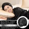image:imageBLISSY Silk Bonnet For Sleeping For Long And Curly Hair  100 Pure Mulberry Silk 22 Momme 6a Highgrade Fibers
