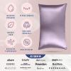 image:imageBlissy Silk Pillowcase  100 Pure Mulberry Silk  22 Momme 6A HighGrade Fibers  Silk Pillow Cover for Hair amp Skin  Regular Queen amp King Blissy White KingLavender