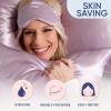 image:imageBlissy Silk Pillowcase  100 Pure Mulberry Silk  22 Momme 6A HighGrade Fibers  Silk Pillow Cover for Hair amp Skin  Regular Queen amp King Blissy White KingLavender