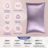 image:imageBlissy Silk Pillowcase  100 Pure Mulberry Silk  22 Momme 6A HighGrade Fibers  Silk Pillow Cover for Hair amp Skin  Regular Queen amp King Blissy White StandardLavender