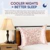 image:imageBlissy Silk Pillowcase  100 Pure Mulberry Silk  22 Momme 6A HighGrade Fibers  Silk Pillow Cover for Hair amp Skin  Regular Queen amp King Silver StandardNicole Miller  Mauve Cheetah