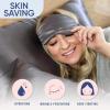 image:imageBlissy Silk Pillowcase  100 Pure Mulberry Silk  22 Momme 6A HighGrade Fibers  Silk Pillow Cover for Hair amp Skin  Regular Queen amp King Silver StandardGray