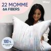 image:imageBlissy Silk Pillowcase  100 Pure Mulberry Silk  22 Momme 6A HighGrade Fibers  Silk Pillow Cover for Hair amp Skin  Regular Queen amp King Silver StandardTie Dye