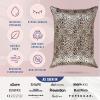 image:imageBlissy Silk Pillowcase  100 Pure Mulberry Silk  22 Momme 6A HighGrade Fibers  Silk Pillow Cover for Hair amp Skin  Regular Queen amp King Silver StandardLeopard