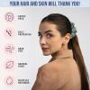 image:imageBlissy Silk Scrunchies 3 Pack  100 Pure Mulberry Silk  22 Momme 6A HighGrade Fibers Scrunchie for Straight amp Curly Hair  Preventing Breakage Tangling amp Creasing Pink RegularMatcha