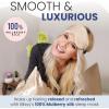 image:imageBlissy Silk Sleep Mask  Eye Sleeping Mask for Women amp Men for Total Blackout  100 Pure Mulberry Silk 22 Momme 6a Fibers  Blindfold Sleep Mask Side Sleeper Eye Cover Non AdjustableChampagne