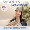 image:imageBlissy Silk Sleep Mask  Eye Sleeping Mask for Women amp Men for Total Blackout  100 Pure Mulberry Silk 22 Momme 6a Fibers  Blindfold Sleep Mask Side Sleeper Eye Cover Non AdjustableLeopard
