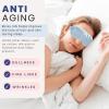 image:imageBlissy Silk Sleep Mask  Eye Sleeping Mask for Women amp Men for Total Blackout  100 Pure Mulberry Silk 22 Momme 6a Fibers  Blindfold Sleep Mask Side Sleeper Eye Cover Non AdjustableSky Blue