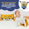 image:imageBlissy Toddler Silk Pillowcase  100 Pure Mulberry Silk  22 Momme 6A HighGrade Fibers  Soft and Gentle Silk Pillowcase for Kids Hair and Skin Standard 20 x 26 in UnicornMinion