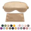 image:imageBlissy Silk Sleep Mask  Eye Sleeping Mask for Women amp Men for Total Blackout  100 Pure Mulberry Silk 22 Momme 6a Fibers  Blindfold Sleep Mask Side Sleeper Eye Cover Non AdjustableTaupe
