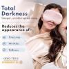 image:imageBlissy Silk Sleep Mask Profile  100 Pure Mulberry Silk 22 Momme 6A Fibers Silk Eye Sleeping Mask for Women amp Men for Total Blackout  Blindfold Silk Sleep Mask Side Sleeper Eye Cover PinkPink