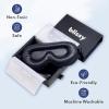 image:imageBlissy Silk Sleep Mask Profile  100 Pure Mulberry Silk 22 Momme 6A Fibers Silk Eye Sleeping Mask for Women amp Men for Total Blackout  Blindfold Silk Sleep Mask Side Sleeper Eye Cover PinkBlack