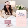 image:imageBlissy Silk Sleep Mask Profile  100 Pure Mulberry Silk 22 Momme 6A Fibers Silk Eye Sleeping Mask for Women amp Men for Total Blackout  Blindfold Silk Sleep Mask Side Sleeper Eye Cover PinkPink