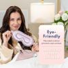 image:imageBlissy Silk Sleep Mask Profile  100 Pure Mulberry Silk 22 Momme 6A Fibers Silk Eye Sleeping Mask for Women amp Men for Total Blackout  Blindfold Silk Sleep Mask Side Sleeper Eye Cover PinkLavender