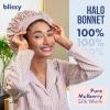 image:imageBLISSY Halo Silk BonnetPink