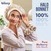 image:imageBLISSY Halo Silk BonnetChampagne