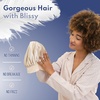 image:imageBLISSY Halo Silk BonnetChampagne