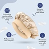 image:imageBLISSY Halo Silk BonnetChampagne