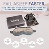 image:imageBlissy Silk Sleep Mask  Eye Sleeping Mask for Women amp Men for Total Blackout  100 Pure Mulberry Silk 22 Momme 6a Fibers  Blindfold Sleep Mask Side Sleeper Eye Cover LavenderGrey