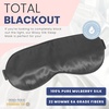 image:imageBlissy Silk Sleep Mask  Eye Sleeping Mask for Women amp Men for Total Blackout  100 Pure Mulberry Silk 22 Momme 6a Fibers  Blindfold Sleep Mask Side Sleeper Eye Cover LavenderGrey