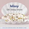 image:imageBlissy Silk Sleep Mask  Eye Sleeping Mask for Women amp Men for Total Blackout  100 Pure Mulberry Silk 22 Momme 6a Fibers  Blindfold Sleep Mask Side Sleeper Eye Cover LavenderNy to Paris