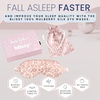 image:imageBlissy Silk Sleep Mask  Eye Sleeping Mask for Women amp Men for Total Blackout  100 Pure Mulberry Silk 22 Momme 6a Fibers  Blindfold Sleep Mask Side Sleeper Eye Cover LavenderMauve Cheetah