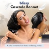 image:imageBLISSY Cascade Silk BonnetBlack
