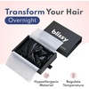image:imageBLISSY Silk Bonnet For Sleeping For Long And Curly Hair  100 Pure Mulberry Silk 22 Momme 6a Highgrade FibersBlack