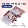 image:imageBLISSY Silk Bonnet For Sleeping For Long And Curly Hair  100 Pure Mulberry Silk 22 Momme 6a Highgrade FibersPink