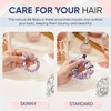 image:imageBlissy Silk Scrunchies 3 Pack  100 Pure Mulberry Silk  22 Momme 6A HighGrade Fibers Scrunchie for Straight amp Curly Hair BlackGoldPink RegularLavender