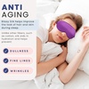 image:imageBlissy Silk Sleep Mask  Eye Sleeping Mask for Women amp Men for Total Blackout  100 Pure Mulberry Silk 22 Momme 6a Fibers  Blindfold Sleep Mask Side Sleeper Eye Cover Royal PurpleRoyal Purple