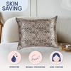image:imageBlissy Silk Pillowcase  100 Pure Mulberry Silk  22 Momme 6A HighGrade Fibers  Silk Pillow Cover for Hair amp Skin  Regular Queen amp King Emerald StandardLeopard