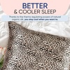 image:imageBlissy Silk Pillowcase  100 Pure Mulberry Silk  22 Momme 6A HighGrade Fibers  Silk Pillow Cover for Hair amp Skin  Regular Queen amp King Emerald StandardLeopard