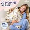 image:imageBlissy Silk Pillowcase  100 Pure Mulberry Silk  22 Momme 6A HighGrade Fibers  Silk Pillow Cover for Hair amp Skin  Regular Queen amp King Emerald StandardNicole Miller  Ny to Paris
