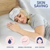 image:imageBlissy Silk Pillowcase  100 Pure Mulberry Silk  22 Momme 6A HighGrade Fibers  Silk Pillow Cover for Hair amp Skin  Regular Queen amp King Emerald StandardSilver