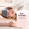 image:imageBlissy Silk Sleep Mask Profile  100 Pure Mulberry Silk 22 Momme 6A Fibers Silk Eye Sleeping Mask for Women amp Men for Total Blackout  Blindfold Silk Sleep Mask Side Sleeper Eye Cover GreyGrey