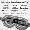 image:imageBlissy Silk Sleep Mask Profile  100 Pure Mulberry Silk 22 Momme 6A Fibers Silk Eye Sleeping Mask for Women amp Men for Total Blackout  Blindfold Silk Sleep Mask Side Sleeper Eye Cover GreyGrey