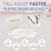 image:imageBlissy Silk Sleep Mask  Eye Sleeping Mask for Women amp Men for Total Blackout  100 Pure Mulberry Silk 22 Momme 6a Fibers  Blindfold Sleep Mask Side Sleeper Eye Cover WhiteWhite