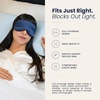 image:imageBlissy Silk Sleep Mask  Eye Sleeping Mask for Women amp Men for Total Blackout  100 Pure Mulberry Silk 22 Momme 6a Fibers  Blindfold Sleep Mask Side Sleeper Eye Cover OliveBlue