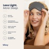 image:imageBlissy Silk Sleep Mask  Eye Sleeping Mask for Women amp Men for Total Blackout  100 Pure Mulberry Silk 22 Momme 6a Fibers  Blindfold Sleep Mask Side Sleeper Eye Cover OliveGrey
