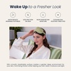 image:imageBlissy Silk Sleep Mask  Eye Sleeping Mask for Women amp Men for Total Blackout  100 Pure Mulberry Silk 22 Momme 6a Fibers  Blindfold Sleep Mask Side Sleeper Eye Cover OliveOlive