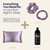 image:imageBlissy Silk Sleep Mask  Eye Sleeping Mask for Women amp Men for Total Blackout  100 Pure Mulberry Silk 22 Momme 6a Fibers  Blindfold Sleep Mask Side Sleeper Eye Cover OliveLavender