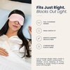 image:imageBlissy Silk Sleep Mask  Eye Sleeping Mask for Women amp Men for Total Blackout  100 Pure Mulberry Silk 22 Momme 6a Fibers  Blindfold Sleep Mask Side Sleeper Eye Cover OlivePink