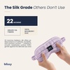 image:imageBlissy Silk Sleep Mask  Eye Sleeping Mask for Women amp Men for Total Blackout  100 Pure Mulberry Silk 22 Momme 6a Fibers  Blindfold Sleep Mask Side Sleeper Eye Cover OliveLavender