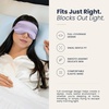 image:imageBlissy Silk Sleep Mask  Eye Sleeping Mask for Women amp Men for Total Blackout  100 Pure Mulberry Silk 22 Momme 6a Fibers  Blindfold Sleep Mask Side Sleeper Eye Cover OliveLavender