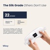 image:imageBlissy Silk Sleep Mask  Eye Sleeping Mask for Women amp Men for Total Blackout  100 Pure Mulberry Silk 22 Momme 6a Fibers  Blindfold Sleep Mask Side Sleeper Eye Cover OliveWhite