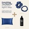 image:imageBlissy Silk Sleep Mask  Eye Sleeping Mask for Women amp Men for Total Blackout  100 Pure Mulberry Silk 22 Momme 6a Fibers  Blindfold Sleep Mask Side Sleeper Eye Cover OliveBlue