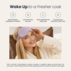 image:imageBlissy Silk Sleep Mask  Eye Sleeping Mask for Women amp Men for Total Blackout  100 Pure Mulberry Silk 22 Momme 6a Fibers  Blindfold Sleep Mask Side Sleeper Eye Cover OliveLavender
