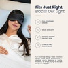image:imageBlissy Silk Sleep Mask  Eye Sleeping Mask for Women amp Men for Total Blackout  100 Pure Mulberry Silk 22 Momme 6a Fibers  Blindfold Sleep Mask Side Sleeper Eye Cover OliveBlack