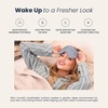 image:imageBlissy Silk Sleep Mask  Eye Sleeping Mask for Women amp Men for Total Blackout  100 Pure Mulberry Silk 22 Momme 6a Fibers  Blindfold Sleep Mask Side Sleeper Eye Cover OliveAsh Blue